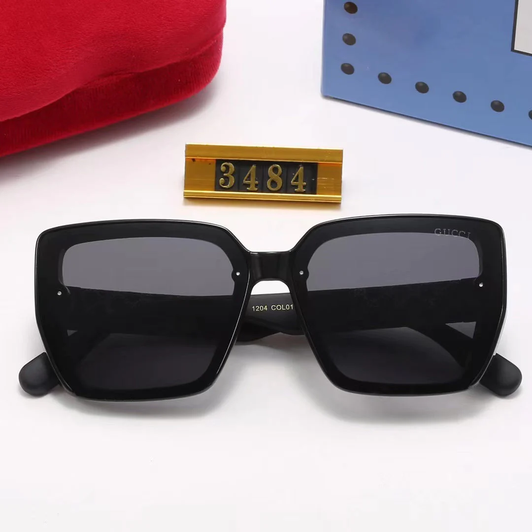 4-color fashion double G printing temple polarized sunglasses - Image 10
