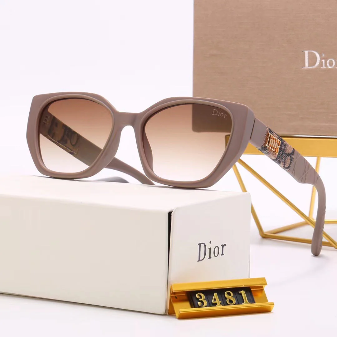 4-color fashion CD printing temple polarized sunglasses - Image 3
