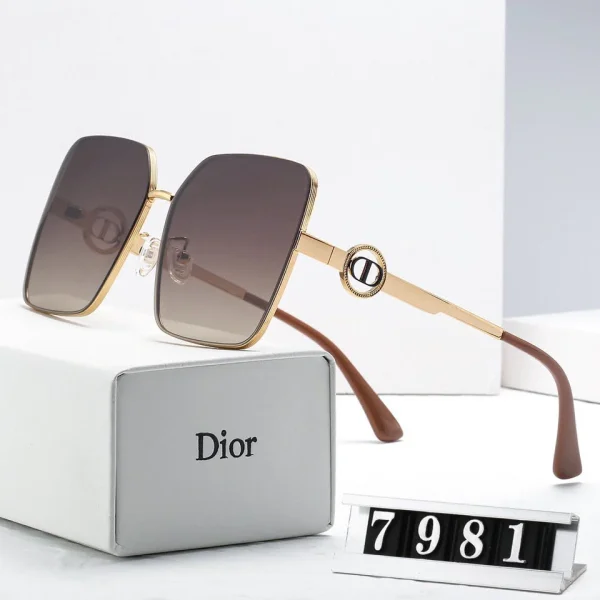 4 color round hollowed out CD polarized sunglasses