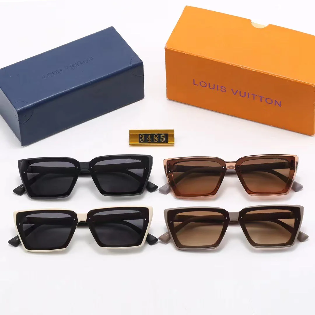 4-color fashion four-leaf clover print temple polarized sunglasses - Image 9