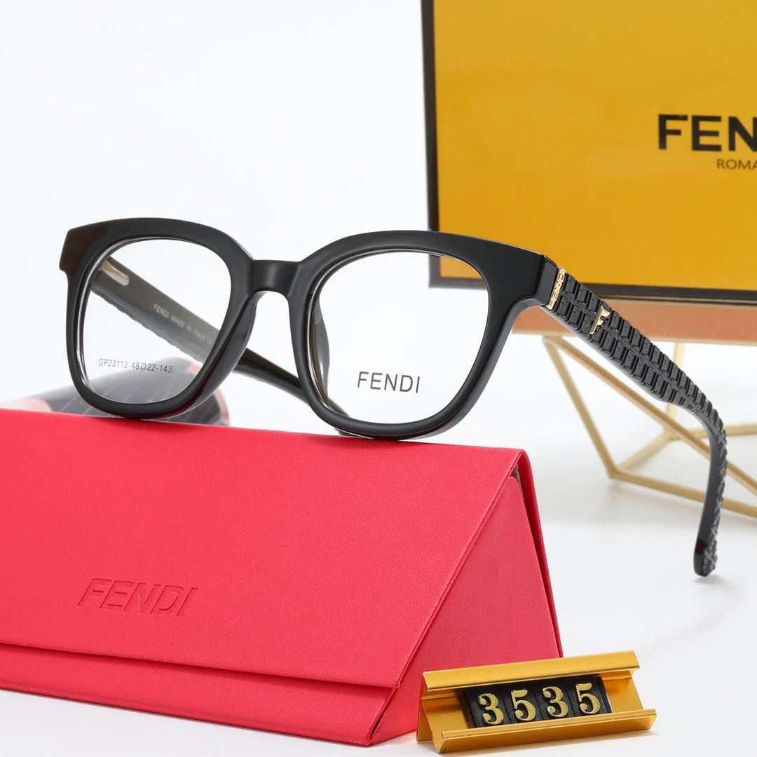 5-color fashionable FF letter sunglasses - Image 2