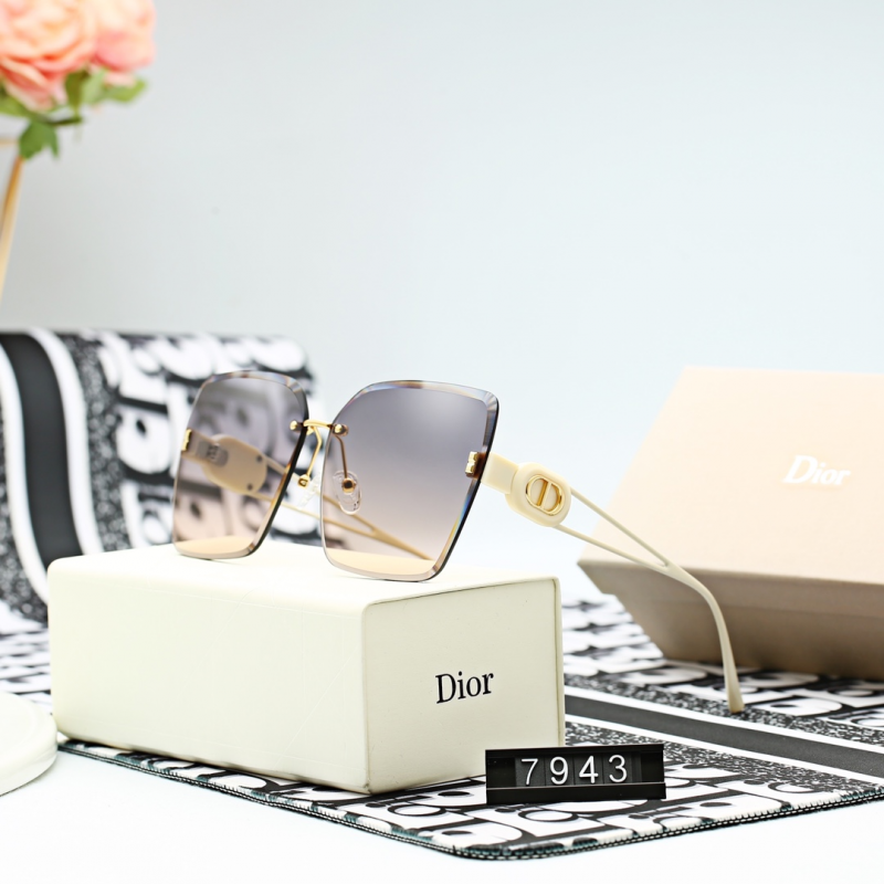 7943 Metal Large Frame Cut Edge Polarized UV Protection - Image 3