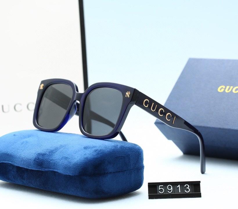 5 COLORS LETTER DECORATION TR90 SQUARE POLARIZED SUNGLASSES - Image 6
