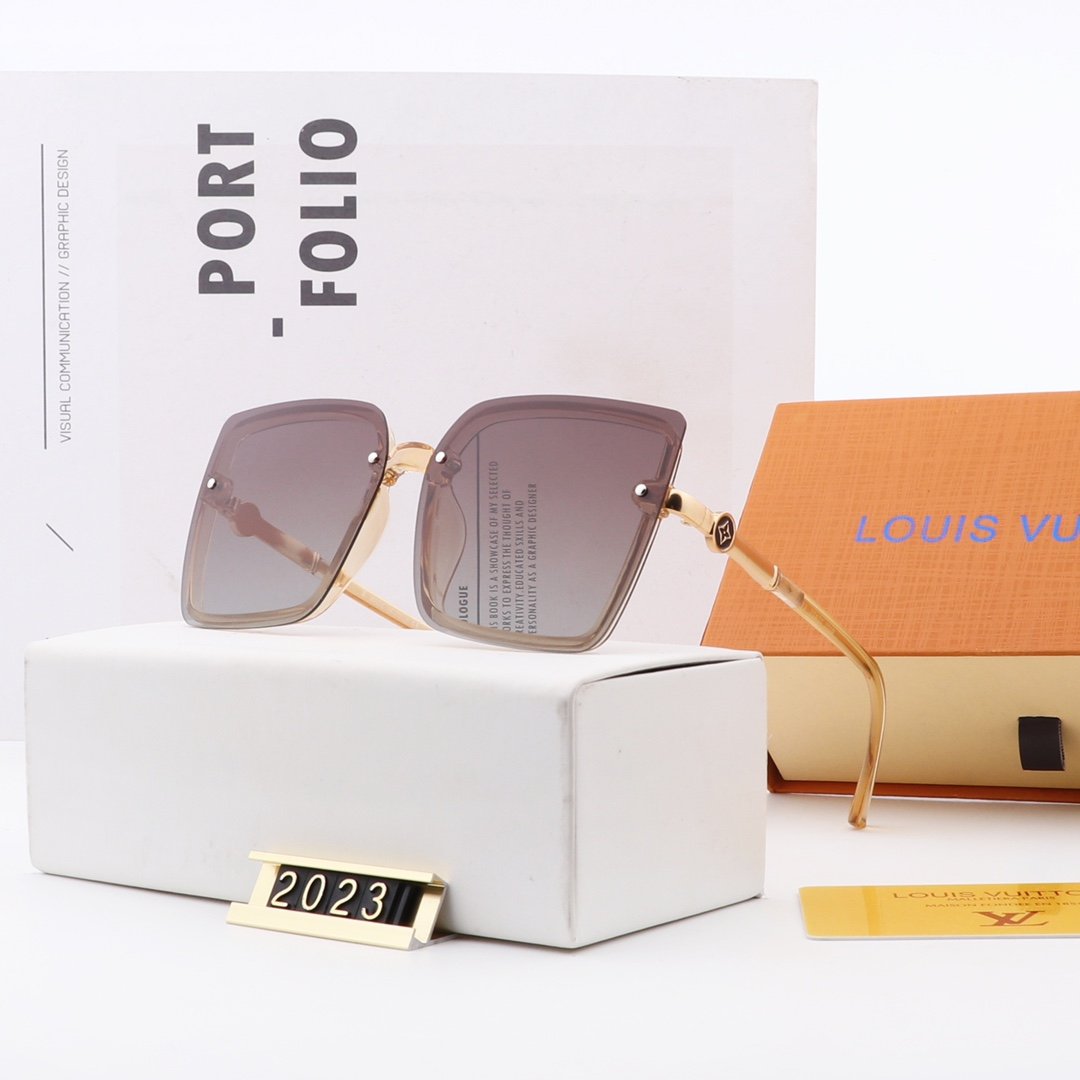 5 COLORS FEMALE POLARIZED GLASS BEACH SUNGLASSES - Image 6