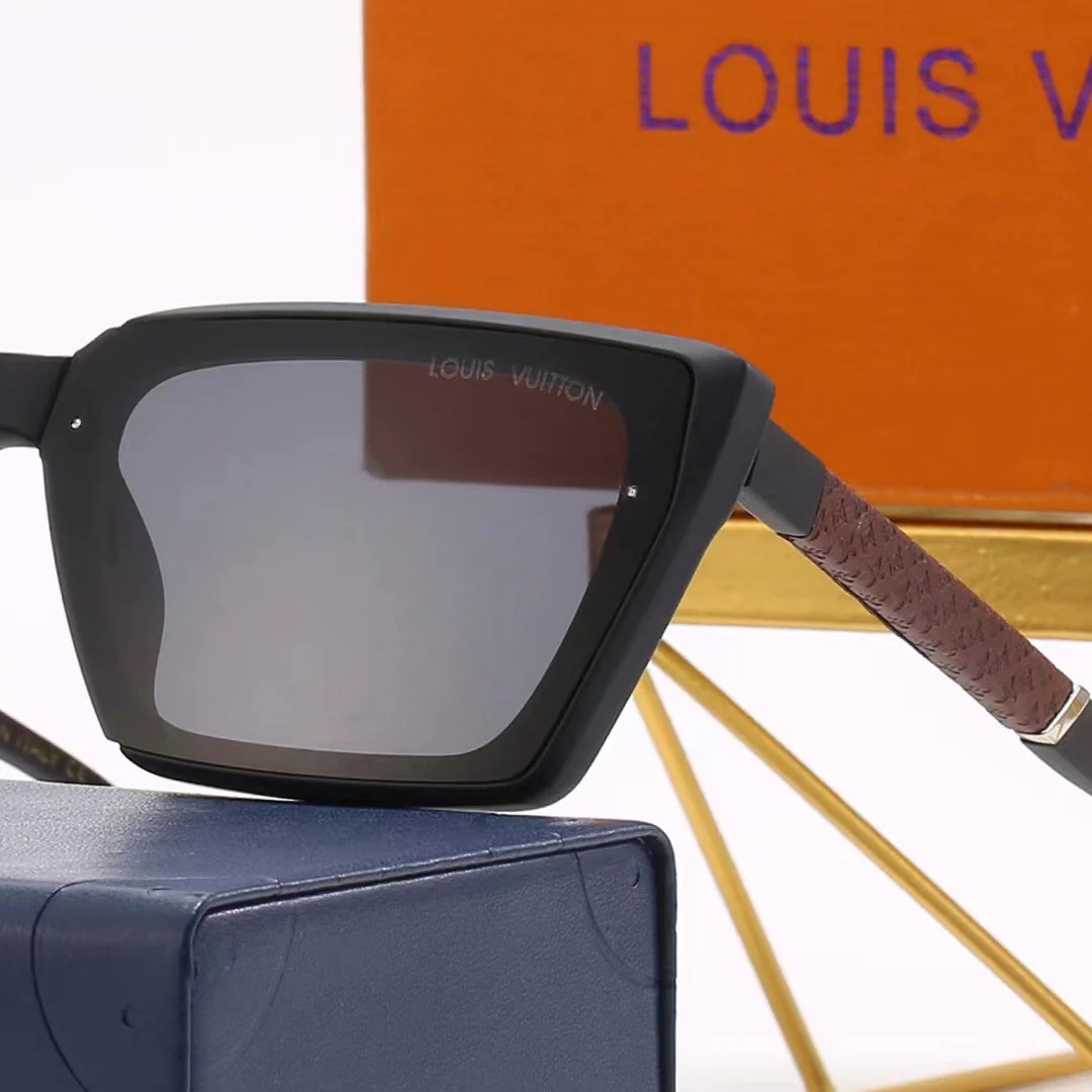 4-color fashion four-leaf clover print temple polarized sunglasses - Image 12