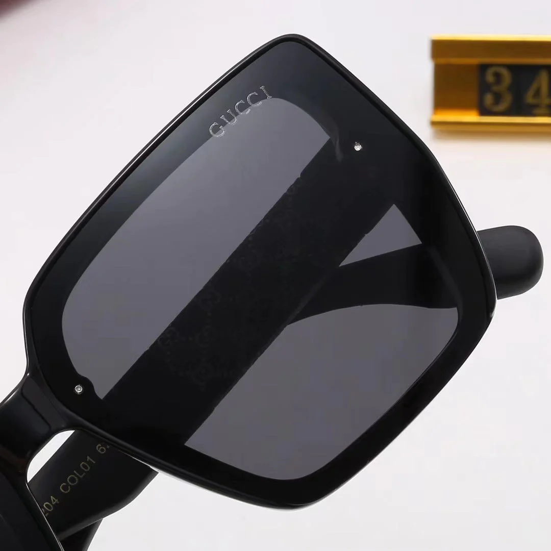 4-color fashion double G printing temple polarized sunglasses - Image 13
