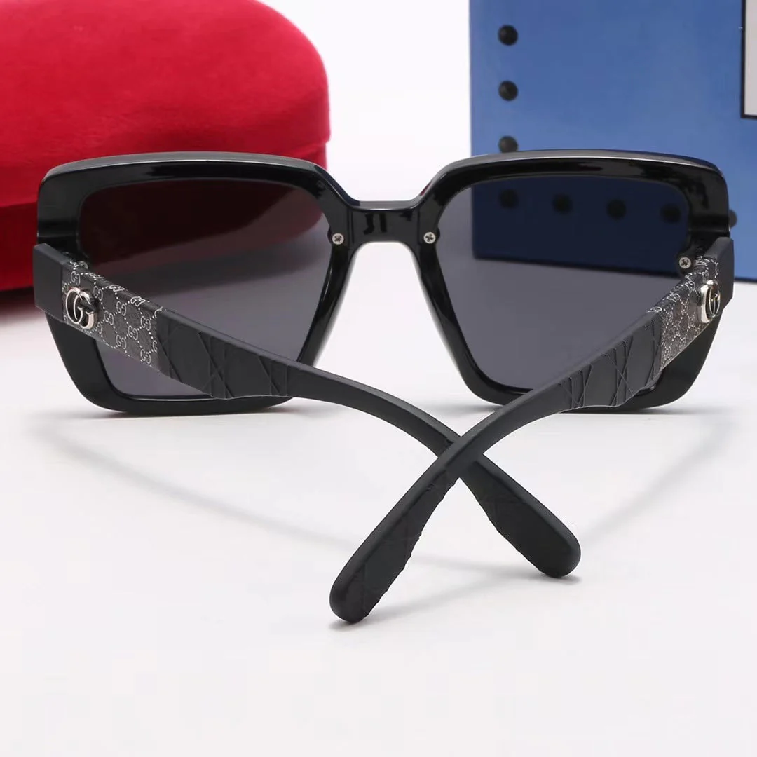 4-color fashion double G printing temple polarized sunglasses - Image 11