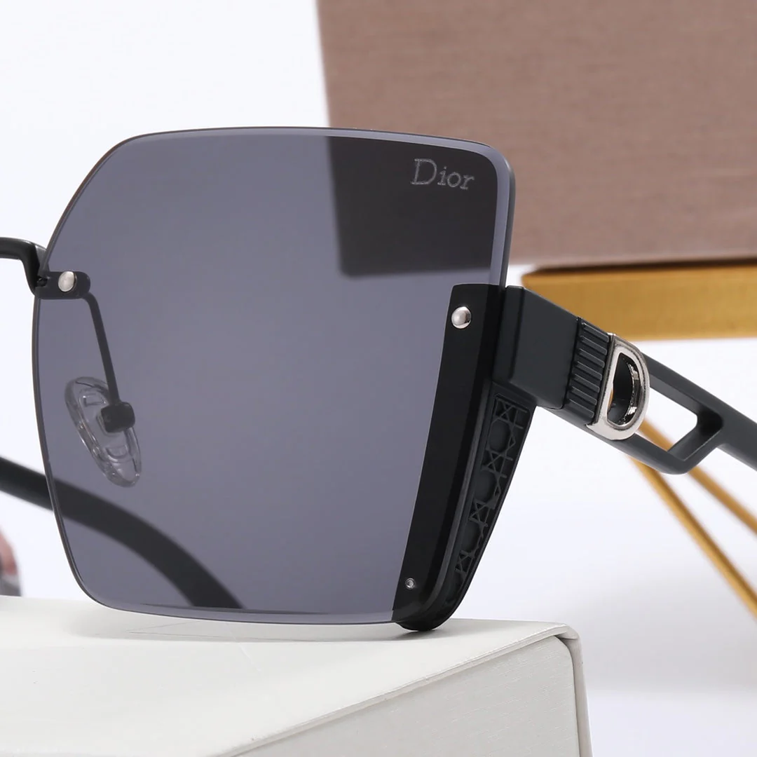 4 color fashion gradient large D polarized sunglasses - Image 11