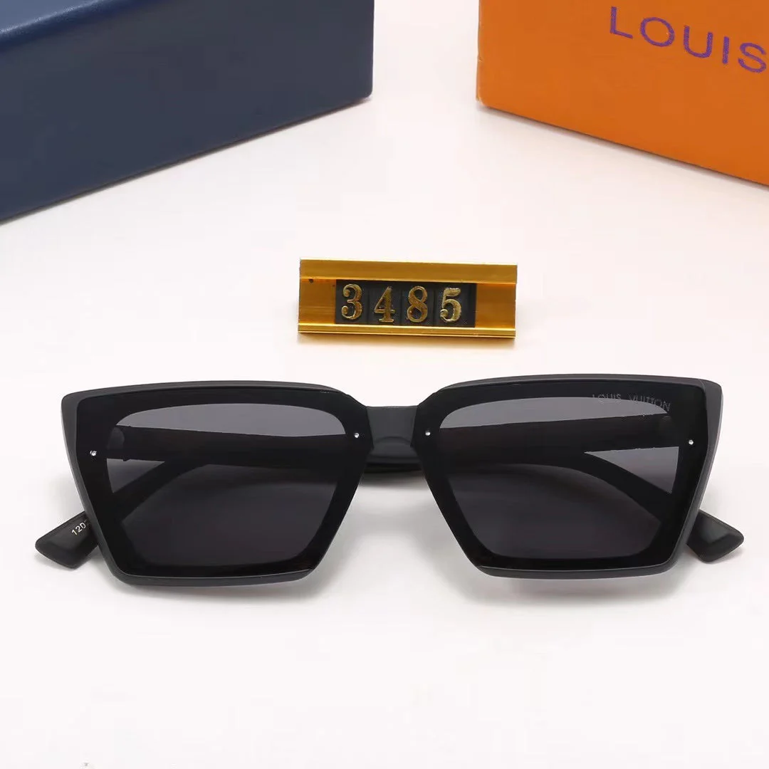 4-color fashion four-leaf clover print temple polarized sunglasses - Image 10