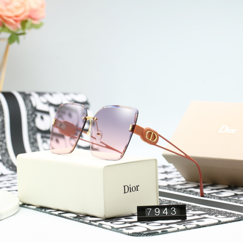 7943 Metal Large Frame Cut Edge Polarized UV Protection - Image 4