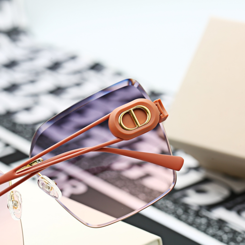 7943 Metal Large Frame Cut Edge Polarized UV Protection - Image 5