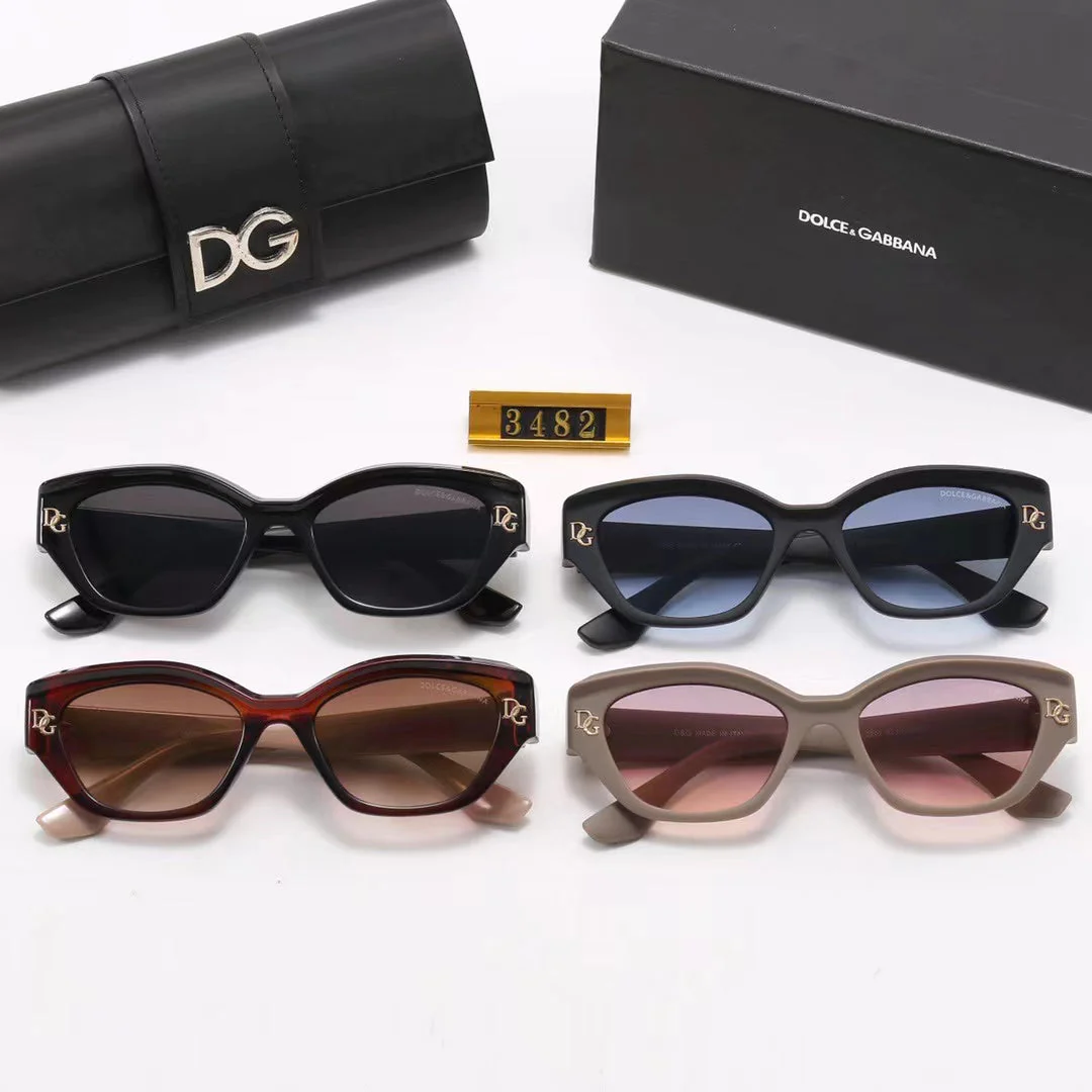 4-color fashion GD LOGO temple polarized sunglasses - Image 9