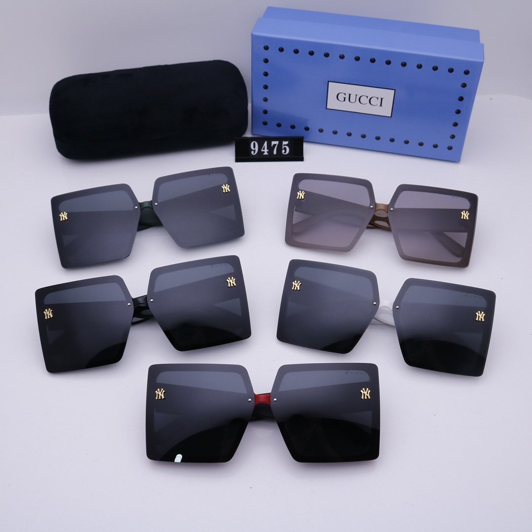 UNISEX BLACK LENS BEACH SUNGLASSES - Image 9