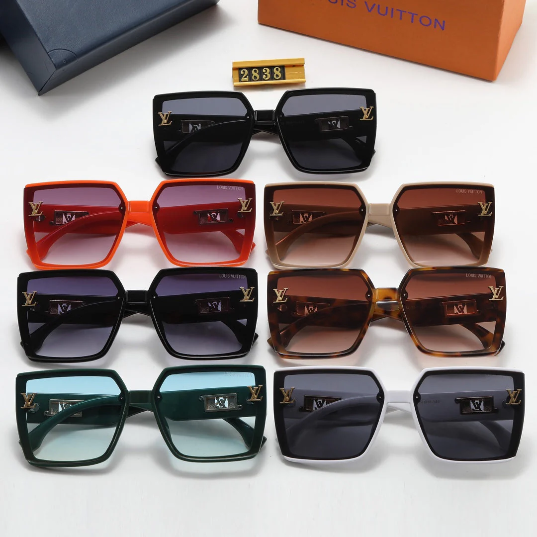 7 colors fashion square four-leaf clover polarized sunglasses - Image 16