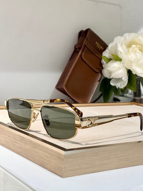 2024 a ovals Triomphe Metal CL 40281 U Sunglasses
