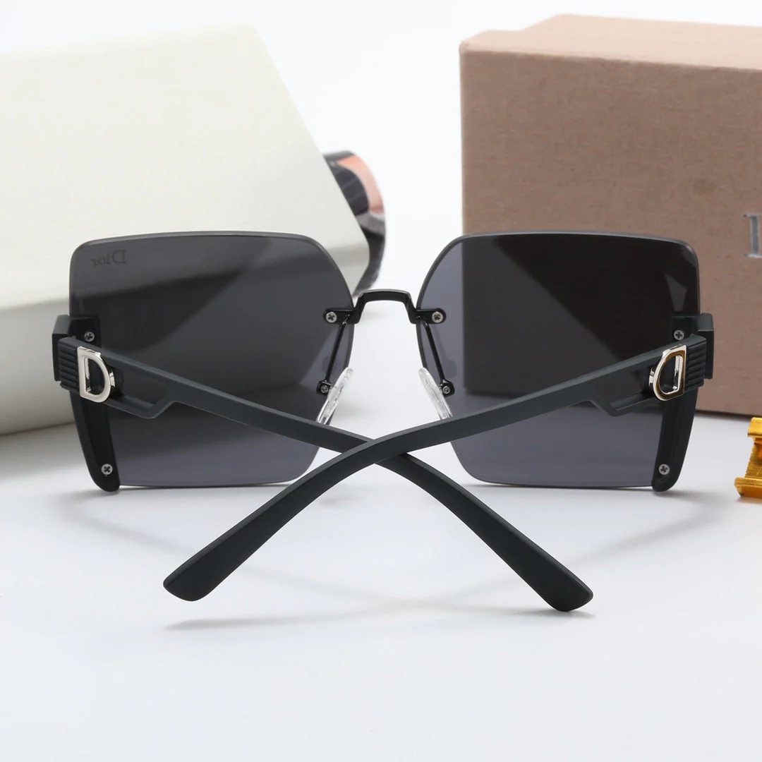 4 color fashion gradient large D polarized sunglasses - Image 12