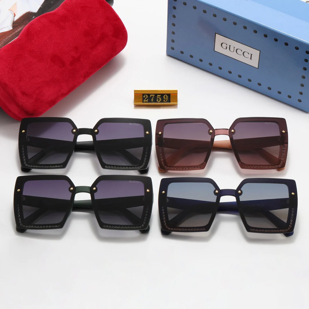 4 Colors Fashion Ripple Temple Polarized Sunglasses - Image 13