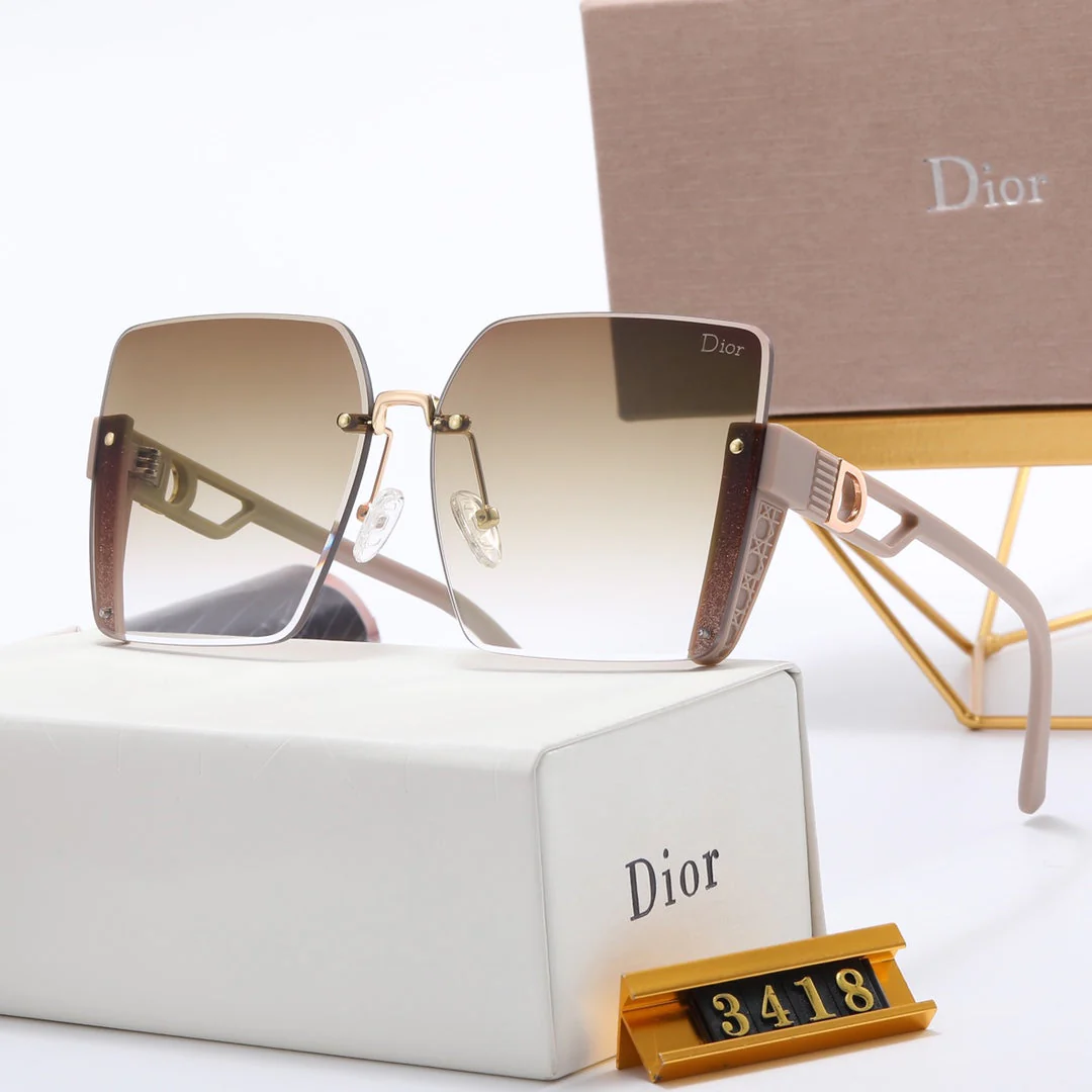 4 color fashion gradient large D polarized sunglasses - Image 7