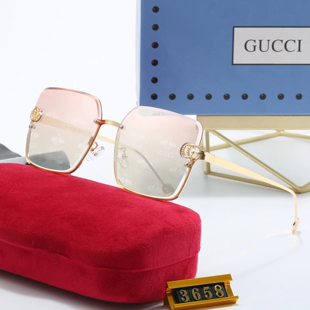 5-color fashionable GG polarized sunglasses - Image 5