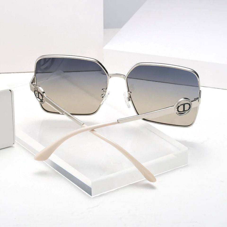 4 color round hollowed out CD polarized sunglasses - Image 9