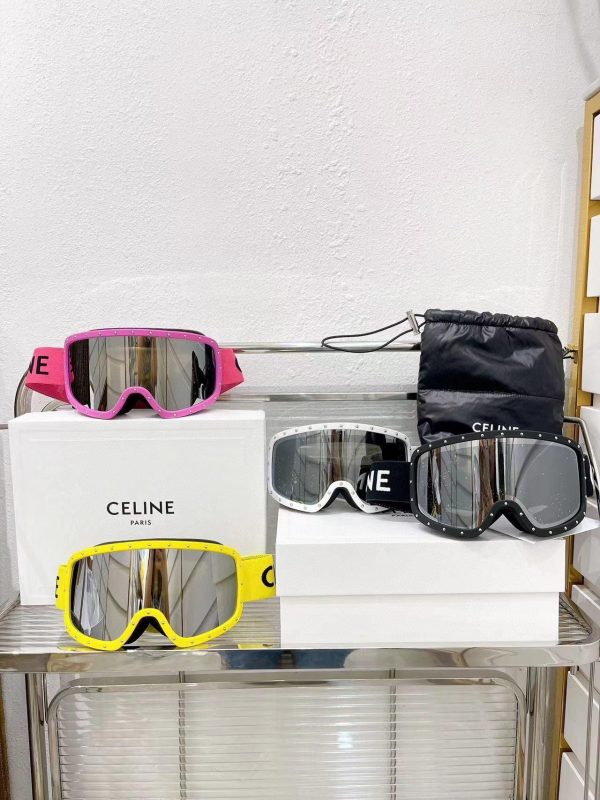 EYEWEAR Studded Ski Goggles Sunglasses