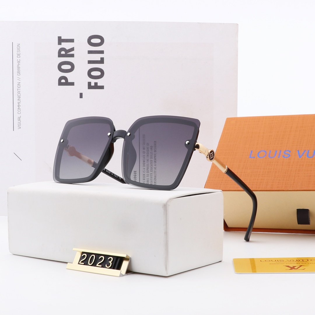 5 COLORS FEMALE POLARIZED GLASS BEACH SUNGLASSES - Image 7