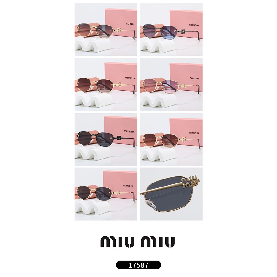 6 colors new fashion sunglasses miu260711120 - Image 12
