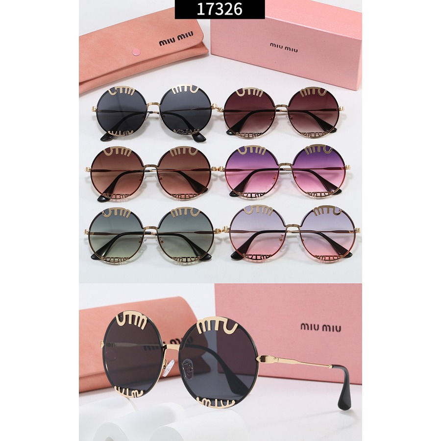 6 colors new fashion sunglasses miu260711124 - Image 2