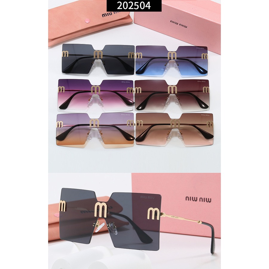 6 colors new fashion sunglasses miu260711129 - Image 9