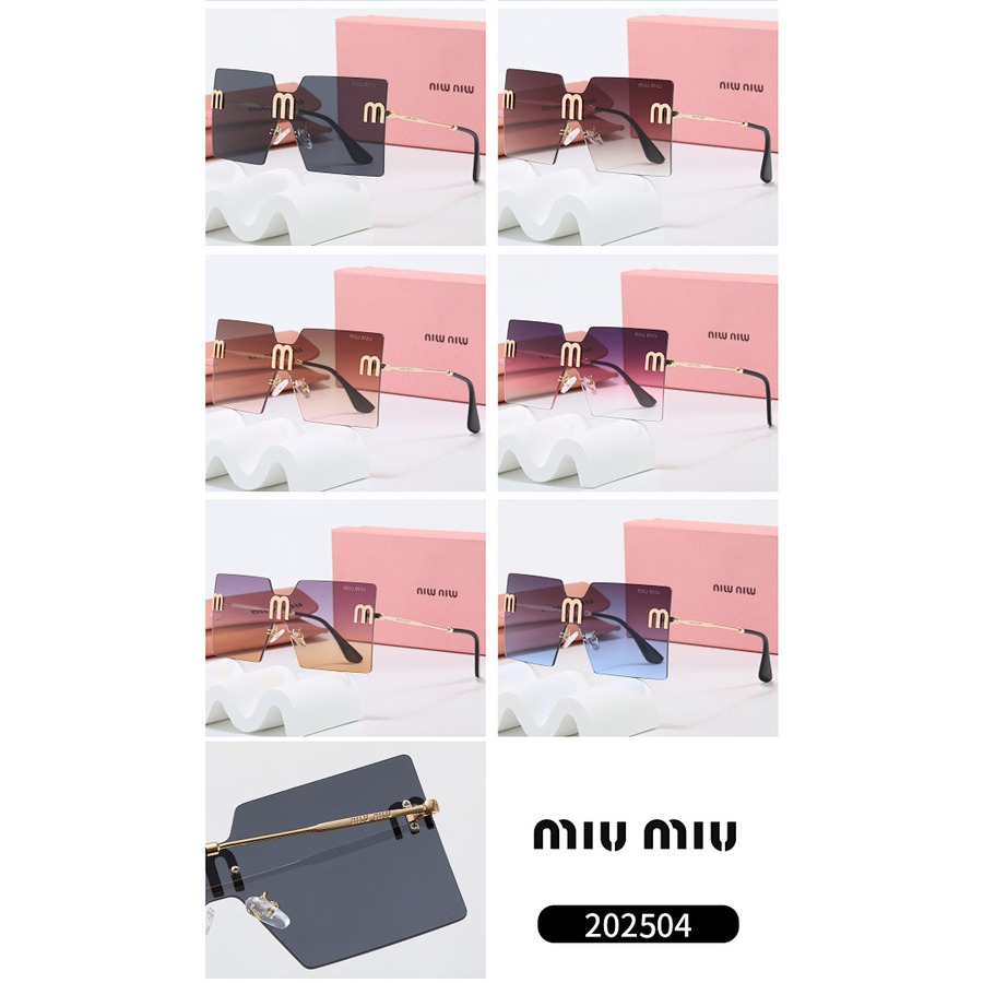 6 colors new fashion sunglasses miu260711129 - Image 10