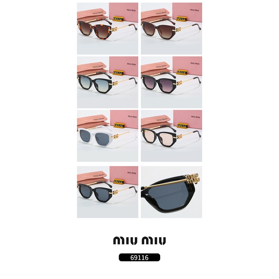 7 colors new fashion sunglasses miu260711133 - Image 2