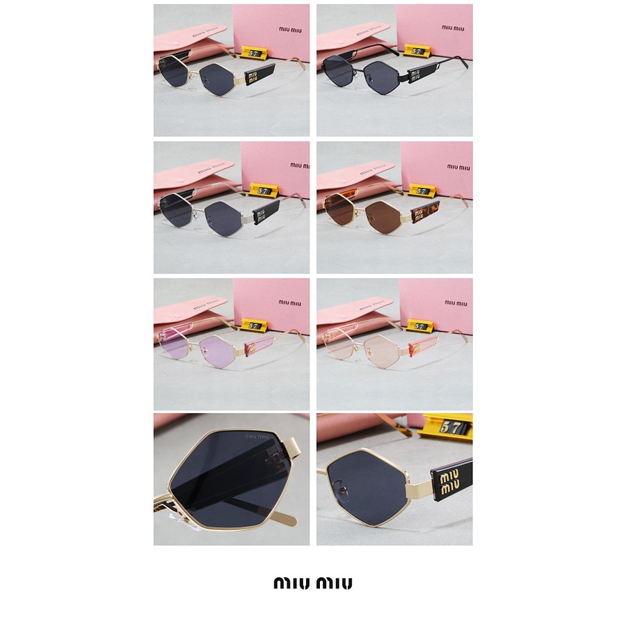 5 colors new fashion sunglasses miu260711136 - Image 2