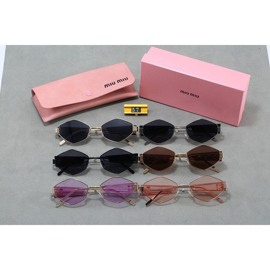 5 colors new fashion sunglasses miu260711136 - Image 3
