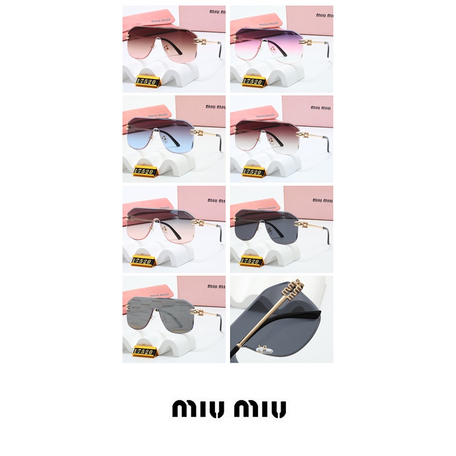 6 colors new fashion sunglasses miu260711138 - Image 11