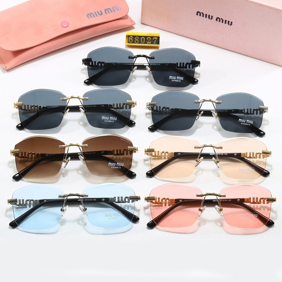 6 colors new fashion sunglasses miu260711148 - Image 2
