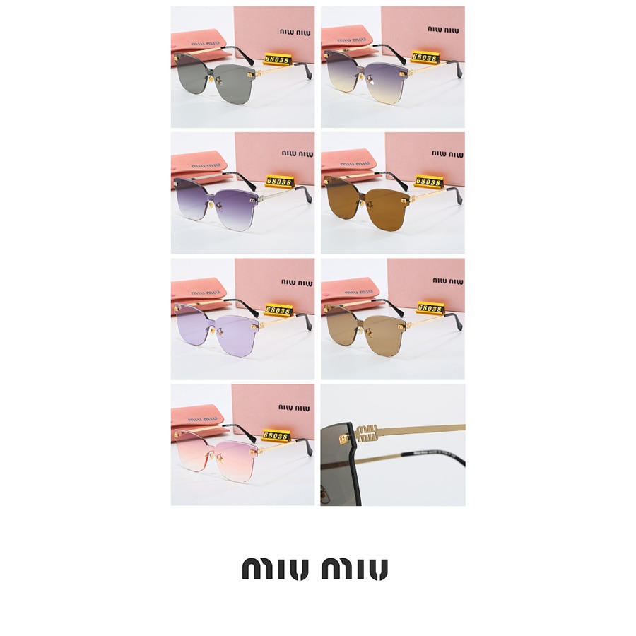 6 colors new fashion sunglasses miu260711151 - Image 9