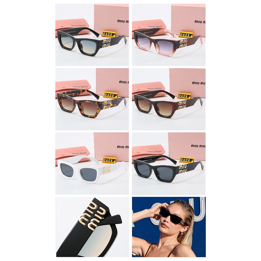 3 colors new fashion sunglasses miu260711154 - Image 9
