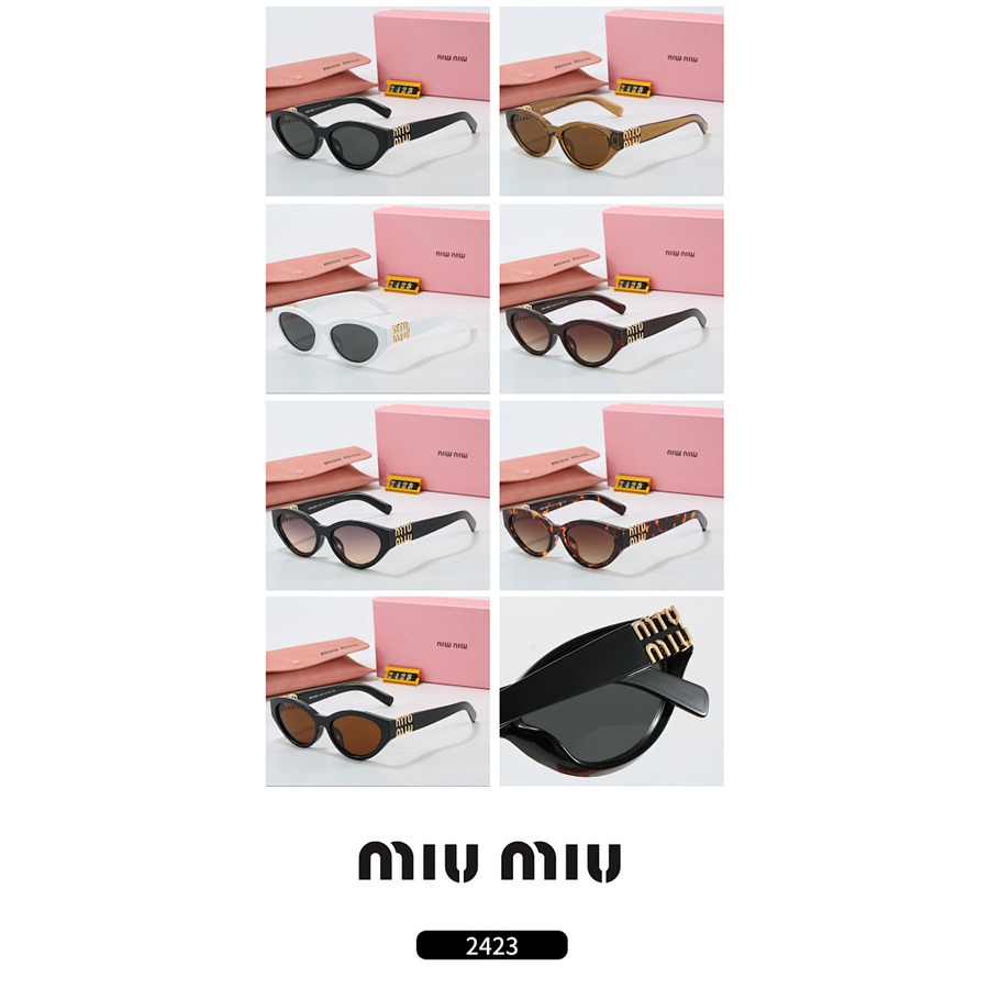 6 colors new fashion sunglasses miu260711168 - Image 2