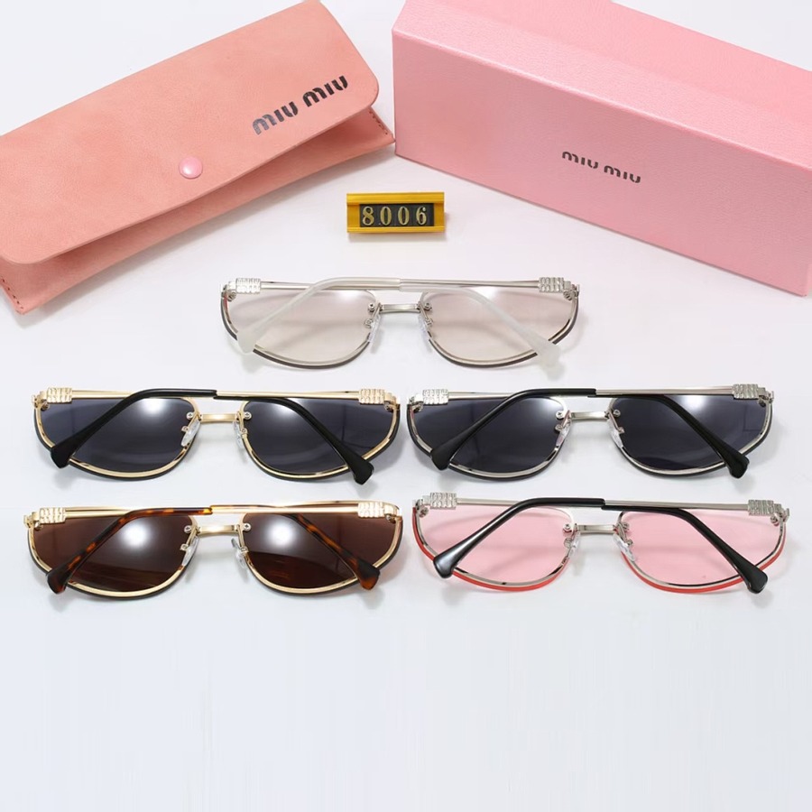 5 colors new fashion sunglasses miu260711173 - Image 10