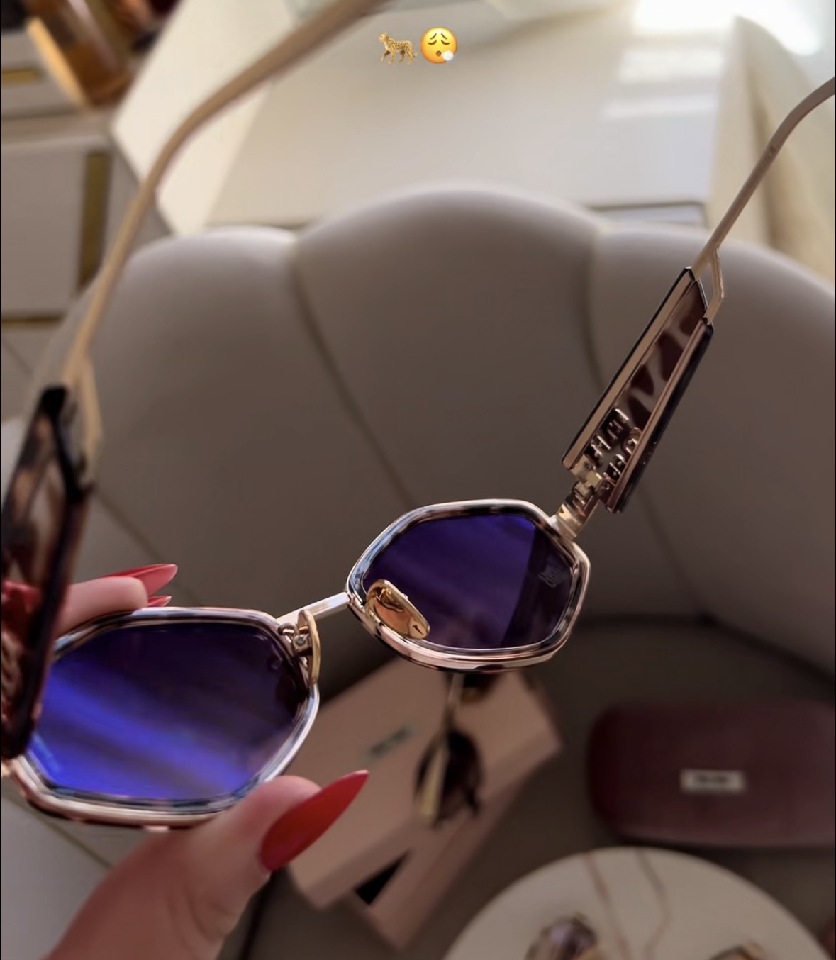 1 colors new fashion sunglasses miu1 - Image 5